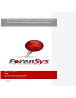 The contribution of Human Resource Informtion System im order to optimize performance managment in ForenSys
